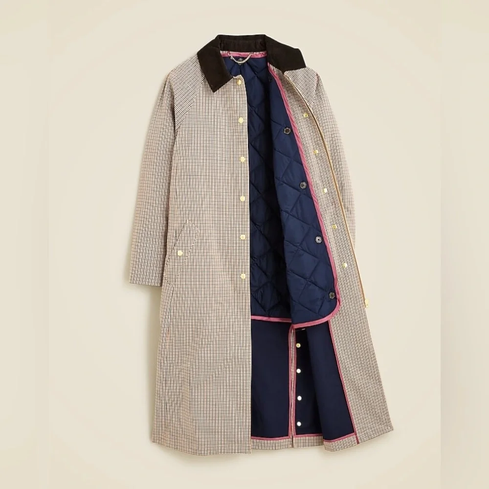 J Crew Long Barn Jacket™ in plaid CC958 - Picture 3 of 7
